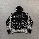 Amiri Bandana Bleach All Over Sweatshirt 