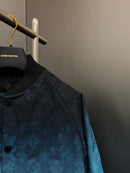 Jaqueta Louis Vuitton Monogram Flocked Nylon Bomber