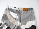 Calça Louis Vuitton Patchwork Portrait Denim