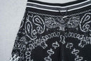 Amiri Bandana Crochet Basketball Shorts 