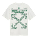 Camiseta Off-White x Daily Paper x Surf Ghana White