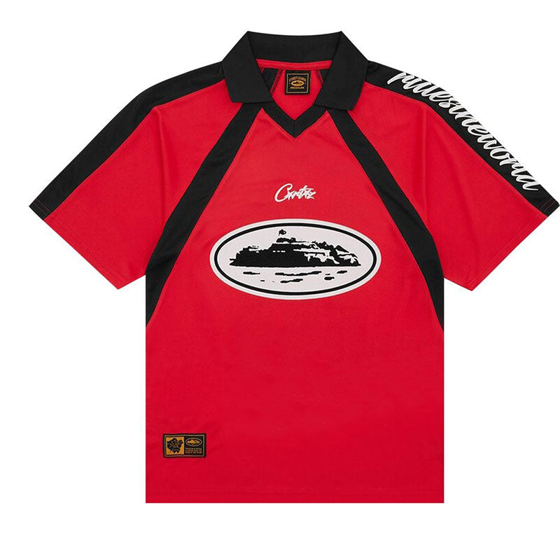 Camiseta Corteiz Alcatraz Football Jersey 'Red'