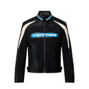 Louis Vuitton Leather Mix Biker Jacket 