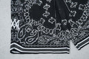 Amiri Bandana Crochet Basketball Shorts 