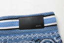 Amiri Bandana Crochet Basketball Shorts Blue 