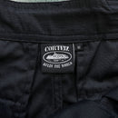 Calça Corteiz Guerillaz Cargo Black Logo