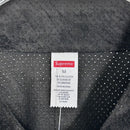 Supreme Ultrasuede Mesh Baseball T-Shirt Black 