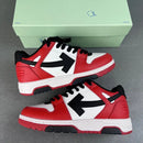 Off-White Out Of Office "OOO" Black White Red 