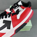 Off-White Out Of Office "OOO" Black White Red 
